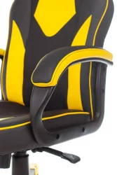 Геймерское кресло Zombie GAME 17 Черный-желтый