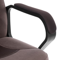 Кресло ПАРМА (22) велюр/ткань, коричневый, 6/ТВ-24 / PARMA 6/TW-24