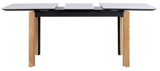 Стол раскладной Combi Glass 140-180 Automatic Natur/Light matte glass