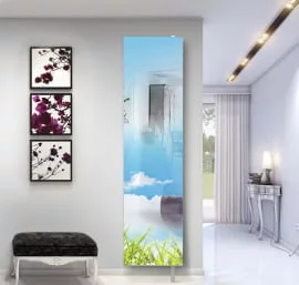 Шкаф Драйв Шелф Арт (правый) Беленый дуб