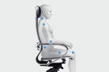 Кресло компьютерное Y 4DF B2-5D - YM93 /Kc00/Nc00/D15P/H13mM-3D(M26.B32.G25.W04)