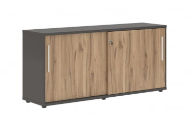 Шкаф с дверьми-купе ЕДИС ЕЛC 1643 Дуб Денвер светлый Белый Мокко / EDIS ELC