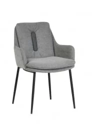 Кресло Саманта рогожка Светло-серый