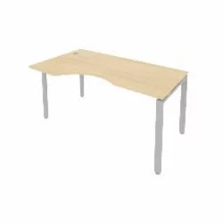 Стол письменный МЕТАЛ СЙСТЕМ Б.СА-1 Л Акация/Серый / METAL SYSTEM