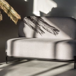 Диван Gawaii 2-х мест Светл серый