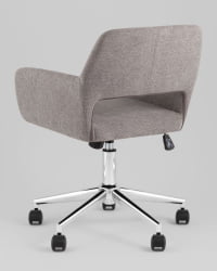 Стул офисный ROSS рогожка темно-серый