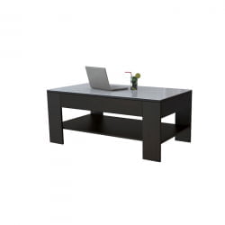 Стол журнальный BeautyStyle 26 Венге/стекло белое