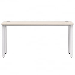 Стол прямой на металлокаркасе, опоры 90 гр Everprof EVO 254S008 Кашемир Белый