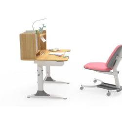 Парта школьная с полкой EUREKA ECD-XYL-80