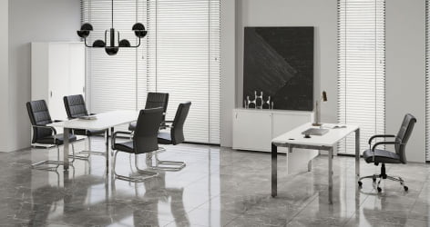 Брифинг-приставка на О-образном м/к ONIX DIRECT LUX M-O.MO-BR-13 Белый бриллиант