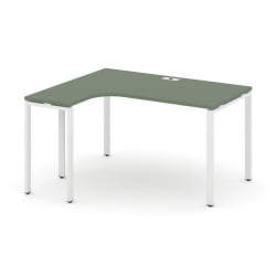 Стол эргономичный левый CONCEPT CN.SA-001(L) Кобо Белый