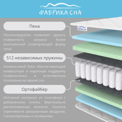 Матрас Sleep Plus 140x190