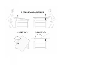 Кофейный столик Агат-34 (01) Белый шпон