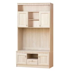 Модульный шкаф в гостиную 610  Денвер светлый