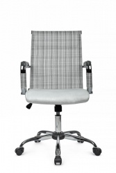 Кресло Art RCH 6017M Серо-белый