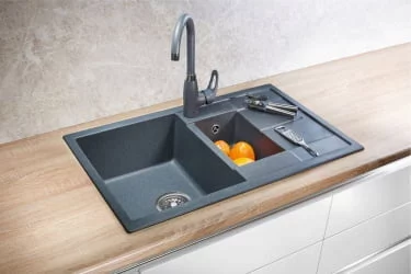 Кухонная мойка GRANULA 7802 Базальт