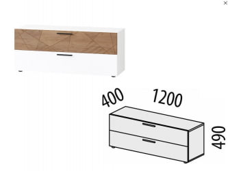 ТВ-тумба Джерси 601.01