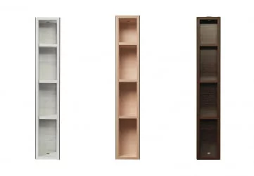 Шкаф в гостиную Хоп Шелф Стекло Венге