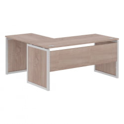 Угловой компьютерный стол XTEN-QP XQPCT 1615 R Дуб Сонома Серый