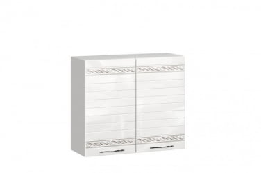 Шкаф кухонный 800 Анастасия ЛД 006.061.000 Белый