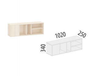 Полка (лев/прав) Рубин 40.100