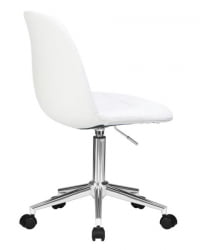 Офисное кресло для персонала DOBRIN MONTY (белый) 2 шт