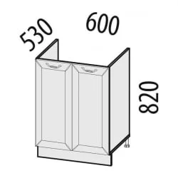 Стол кухонный под мойку Оливия 72.50