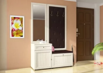 Тумба для обуви Оскар-7 (А) Модена 05 Дуб сонома светлый