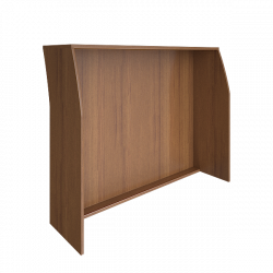 Стойка прямая 1400 Riva А.РС-3 Орех Гварнери