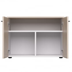 Тумба для оргтехники Everprof EVO 254Т003 Дуб Соната Белый