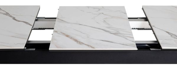 Стол раздвижной Combi Ceramic 140-180 Automatic Natur/Light marble