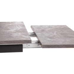 Стол VIGO ЛДСП/HPL/металл, 120 x 80 x 30 х 30 х 75 см, Черная сосна/черный