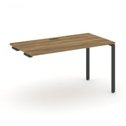 Стол приставка к опорным тумбам/шкафам CОНCЕПТ CН.ОСПР-001 Сандал Янтарный Антрацит / CONCEPT CN.OSPR-001