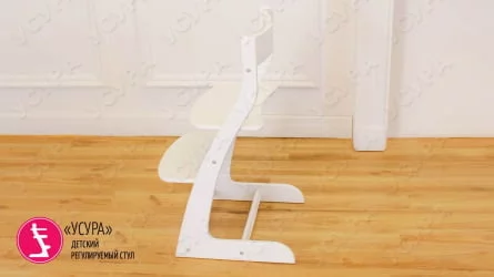 Детский стул из фанеры Усура Белый