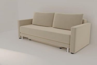 Диван прямой Сальтвик (Berhouse) Цвет фасада: Азур рогожка; Тип: Прямой; Материал фасада: Микророгожка