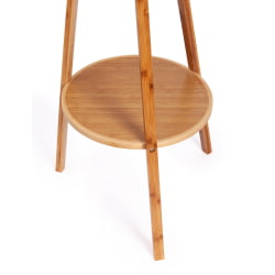 Вешалка (mod. JWFU-3464) прессованный бамбук, 38,3 х 38,3 х 170 см, натуральный