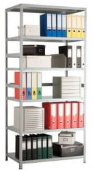 Стеллаж MS 160/100х30/5 Серый