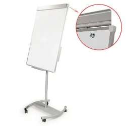 Доска-флипчарт магнитно-маркерная BRAUBERG стандарт передвижная 70х100 см