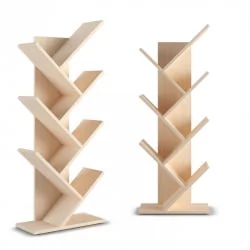 Стойка для книг Акцент СК-5 (5 полок) Дуб молочный