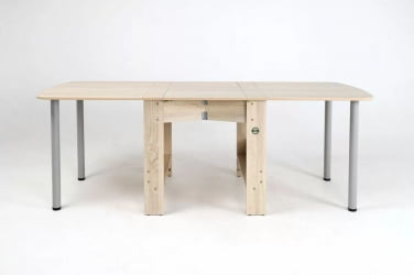 Овальный стол Оригами Ясень Шимо светлый