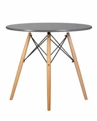 Стол обеденный DOBRIN CHELSEA 80 Темно-серый GR-04