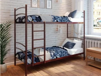 Кровать Хостел Duo 90х190 Красный