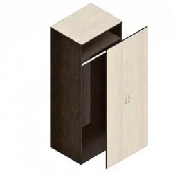 Шкаф для одежды Р.Ш-7 Венге/Дуб молочный