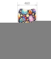 Детское кресло CHAIRMAN ТИН (Кидс) 102 черный пластик Зоопарк / (Kids)