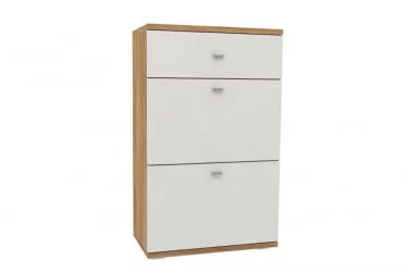 Тумба комбинированная Фиджи ЛД 659.340.000 Дуб золотой Белый