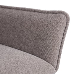 Кресло Murano/Мурано хром велюр/букле (HYP), бежевый