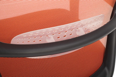 Кресло Fast W-207 Черный Пластик/Оранжевый