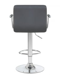 Стул барный ДОБРИН КРУГЕР АРМ (серый) 2 шт / DOBRIN KRUGER ARM