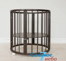 Кровать-трансформер 6-в-1 Merry Happy 01 Венге