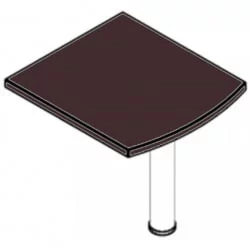 Приставка на опоре В301.1 Бургунди